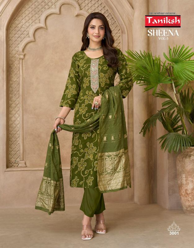 Taniksh sheena vol 3 kurti wholesale rate